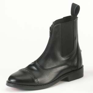 EquiStar Kids All-Weather Synthetic Zip Paddock Boots