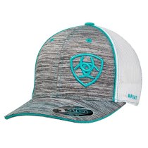 Ariat Mens FlexFit Turquoise Heather Cap