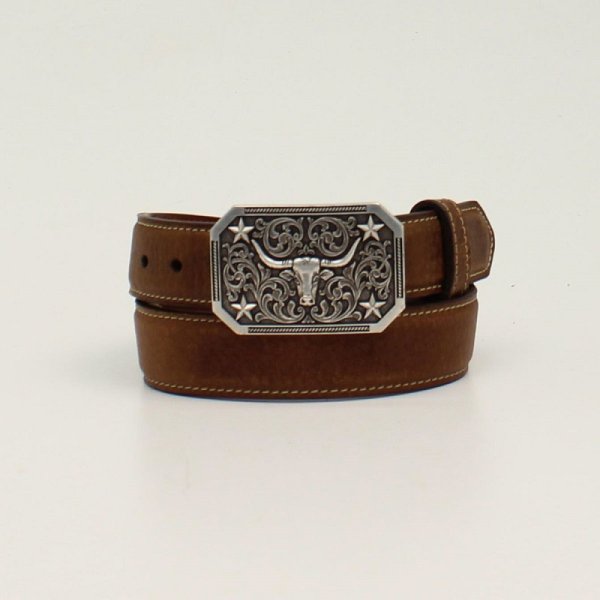 3D Boys Longhorn Buckle Belt