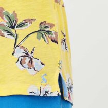 Joules Carley Lemon Floral Womens T-Shirt 14