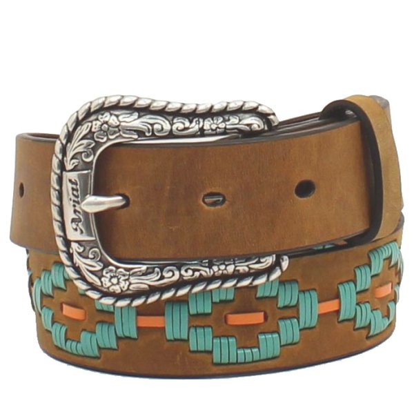 Ariat Youth Belt 1 1/4 Southwestern Lacing