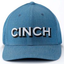 Cinch FlexFit Blue Ball Cap S/M