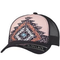 Ariat Ladies Cap Aztec Diamond Pink