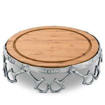Equestrian Cheese Pedestal