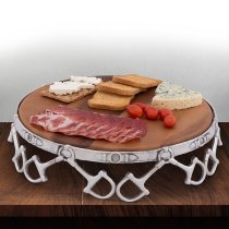 Equestrian Cheese Pedestal