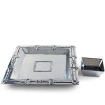 Equestrian Chip and Dip Plate and Bowl