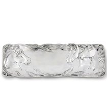 Horse with Wheat Oblong Tray