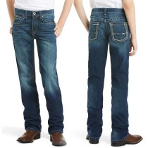 Ariat B5 Slim Boundary Straight Leg Boys Jeans