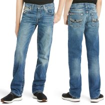 Ariat B5 Slim Charger Straight Leg Boys Jeans