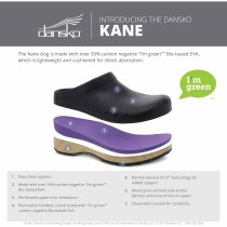 Dansko Kane Black EVA Clogs for Women