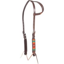 Cashel Slip Ear Santa Fe Beaded Headstall