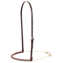 Martin Saddlery Single Rope Noseband Leather Covered