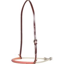 Martin Saddlery Single Rope Noseband Leather Covered