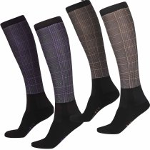 Kerrits Dual Zone Boot Socks - EQ Plaid