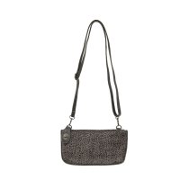 Joy Susan Faux Cheetah Mini Crossbody Wristlet Clutch