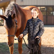 Kerrits Kids Horse Crazy Quilted Jacket S