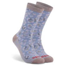 Dansko Crew Socks Cheetah Soft Sky