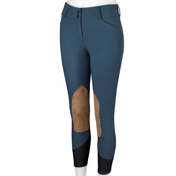 RJ Classics Gulf Front Zip Ladies Breeches Steel Blue 30R