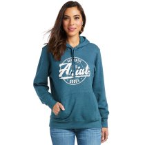 Ariat REAL Graphic Logo Hooded Sweatshirt XS