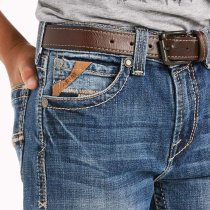 Ariat B4 Longspur Relaxed Boot Cut Boys Jeans 16R