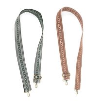 Joy Susan Chevron Embroidered Guitar Strap