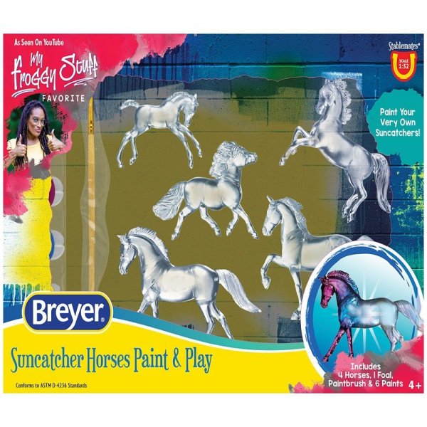Breyer Suncatcher Horses Paint & Play