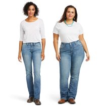 Ariat REAL Perfect Rise Straight Leg Jeans Karen