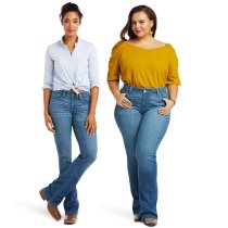 Ariat REAL Patricia Mid Rise Stretch Boot Cut Jeans