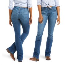 Ariat REAL Patricia Mid Rise Stretch Boot Cut Jeans