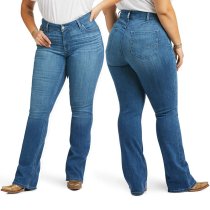 Ariat REAL Patricia Mid Rise Stretch Boot Cut Jeans