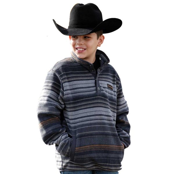 Cinch Printed Fleece Boy's Pullover S
