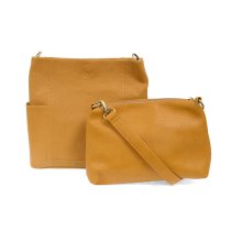 Joy Susan Kayleigh Bucket Bag with Side Pockets