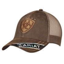 Ariat Logo Oilskin Ball Cap