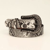 Nocona Ladies Snake Pattern Bling Belt