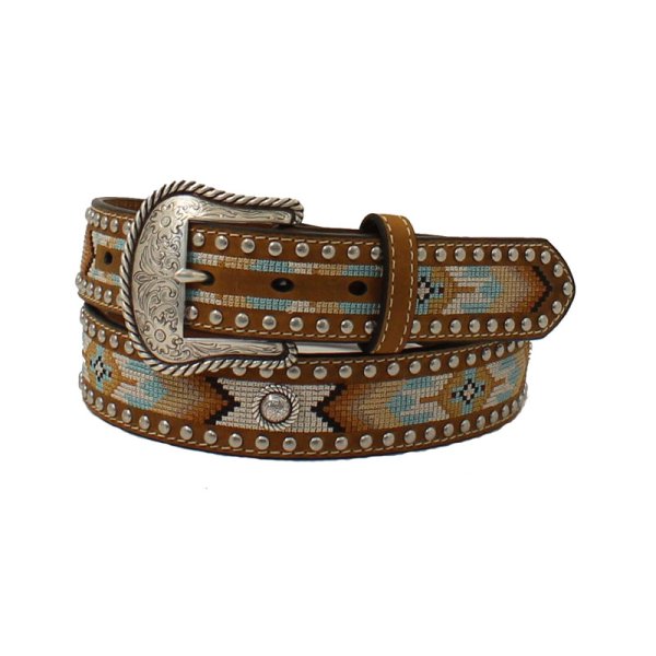 Nocona Embroidered Southwest Pattern Belt