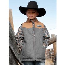 Cinch Boy's Wooly Vest