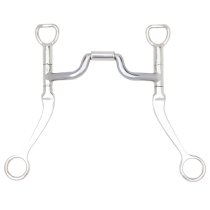 Myler Flat Shank with Medium Ported Barrel