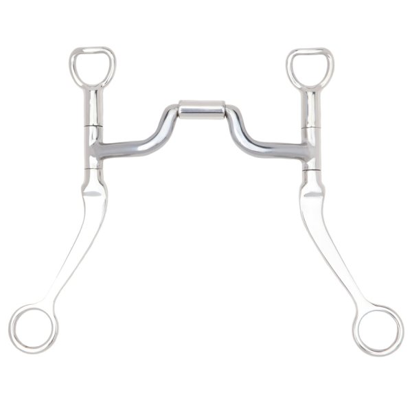 Myler Flat Shank with Medium Ported Barrel