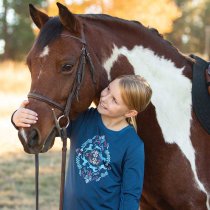 Kerrits Horsing Around Base Layer Shirt for Kids XL