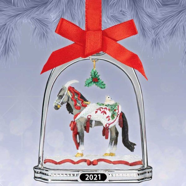 Breyer Christmas Stirrup Ornament 2021