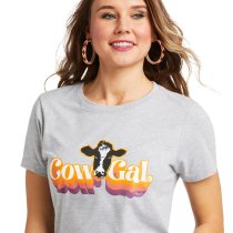 Ariat Retro Cow Gal Tee for Women