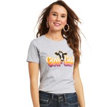 Ariat Retro Cow Gal Tee for Women
