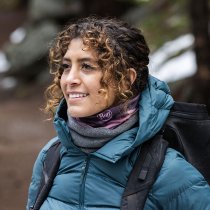 Buff Polar Multifunctional Headwear w/ Grey Fleece