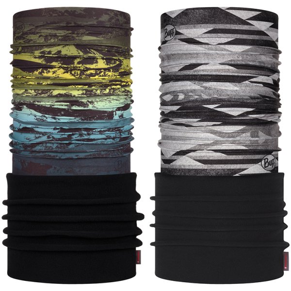 Buff Polar Multifunctional Headwear w/ Black Fleece