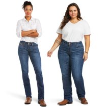 Ariat REAL Mid Rise Brenda Straight Jeans
