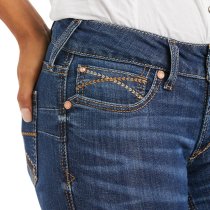 Ariat REAL Mid Rise Brenda Straight Jeans