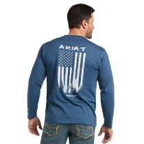 Ariat American Woods Long Sleeve T-Shirt for Men L