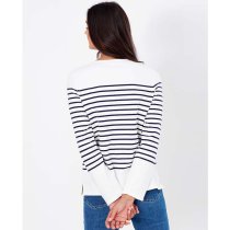 Joules Seacombe Button Shoulder Breton Top 6