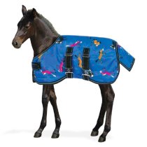 Centaur Foal Turnout Blanket Blue Print