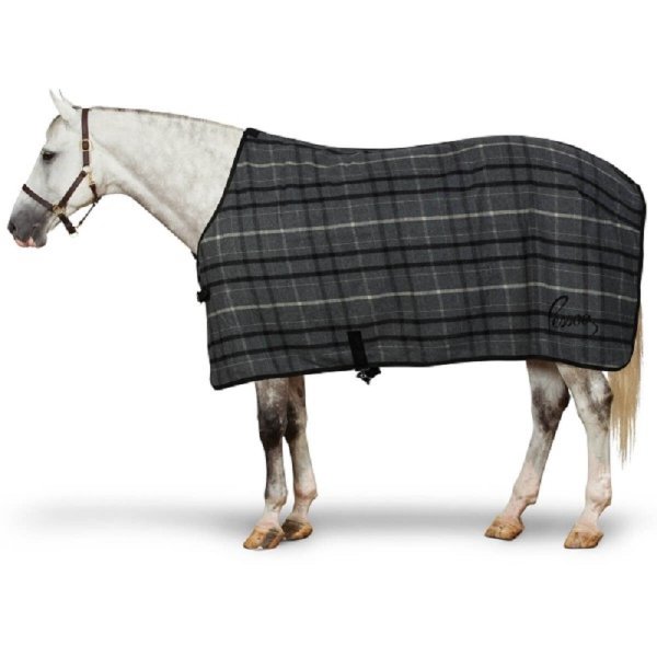 Pessoa Wool Cooler Gray Plaid